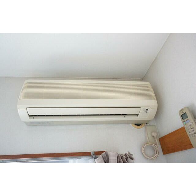 エアコン設置済みなので入居後すぐに使えて快適です！