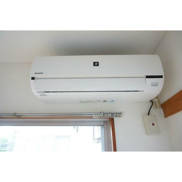 エアコン設置済みなので入居後すぐに使えて快適です！