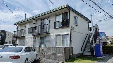 積水ハウス施工の２階建て賃貸住宅です。