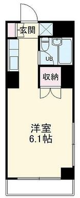 間取図　６０２号室