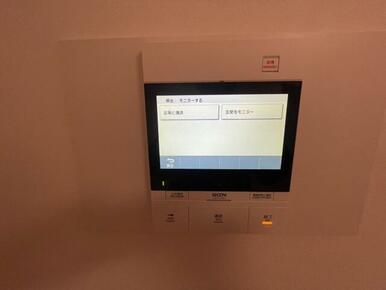 モニター付きインターホン