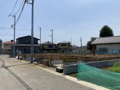 現在建築中！これから完成へ向けて少しずつ形になっていくのが楽しみな物件です☆