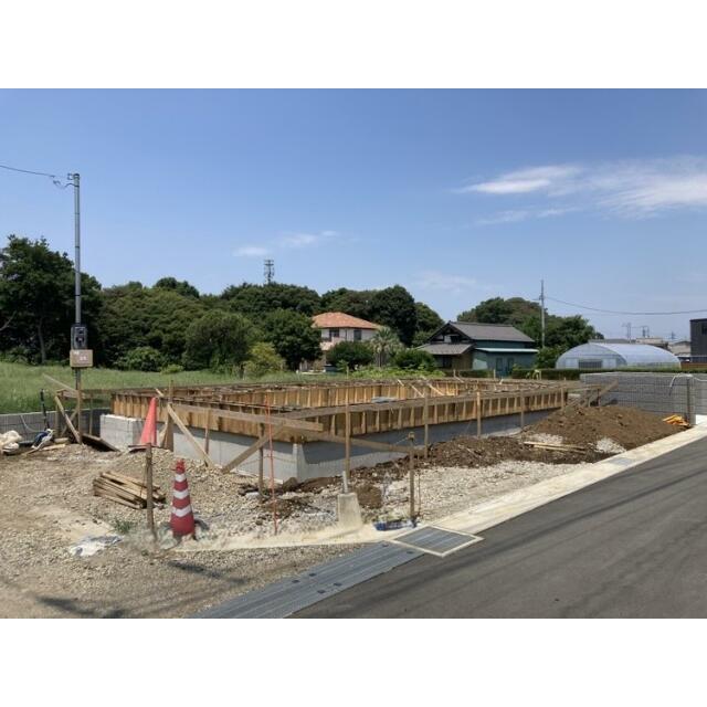 完成が待ち遠しい建築中の新築住宅です！新しい暮らしのイメージが広がります☆