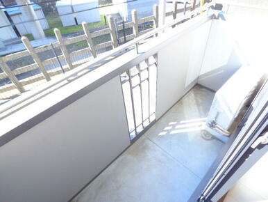 ★ゆとりのあるバルコニーです★