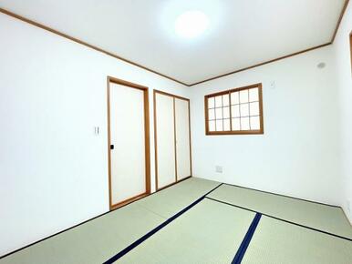 「和室＿約6帖」畳表替え、障子・クロス張替え済みです
