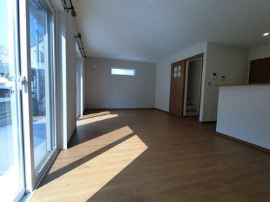 明るいリビング！