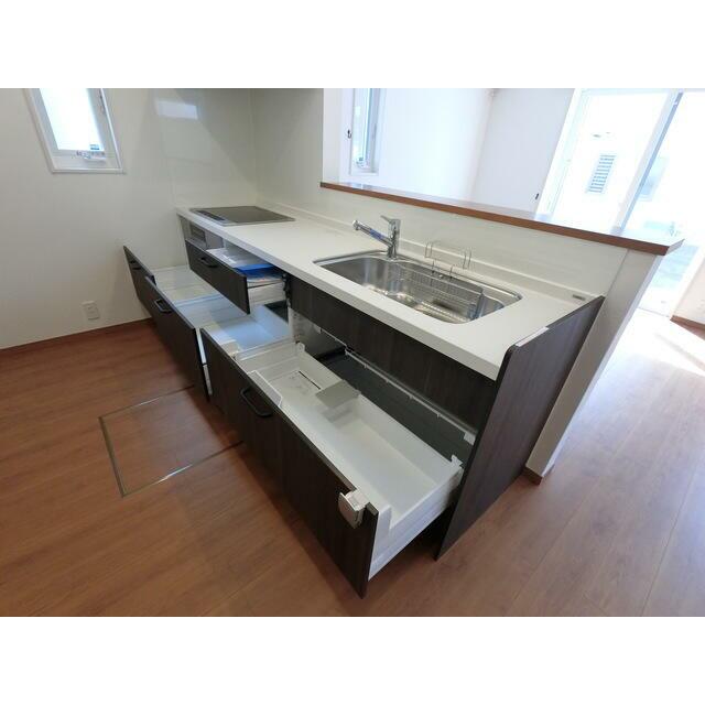 キッチンの収納力！