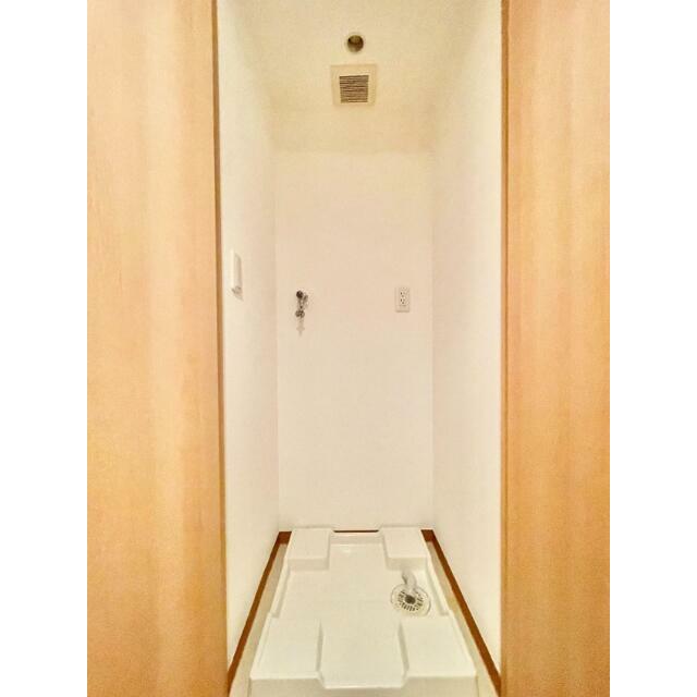 室内洗濯機置き場♪