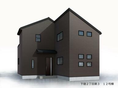 完成予想図（外観）