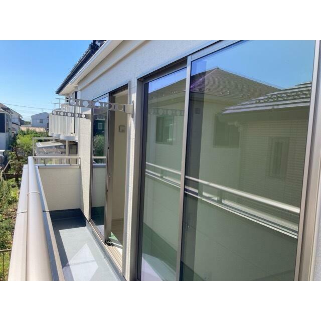 風を感じながら、ホッと一息（2号棟）