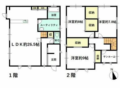 ファミリー向け3ＬＤＫ！