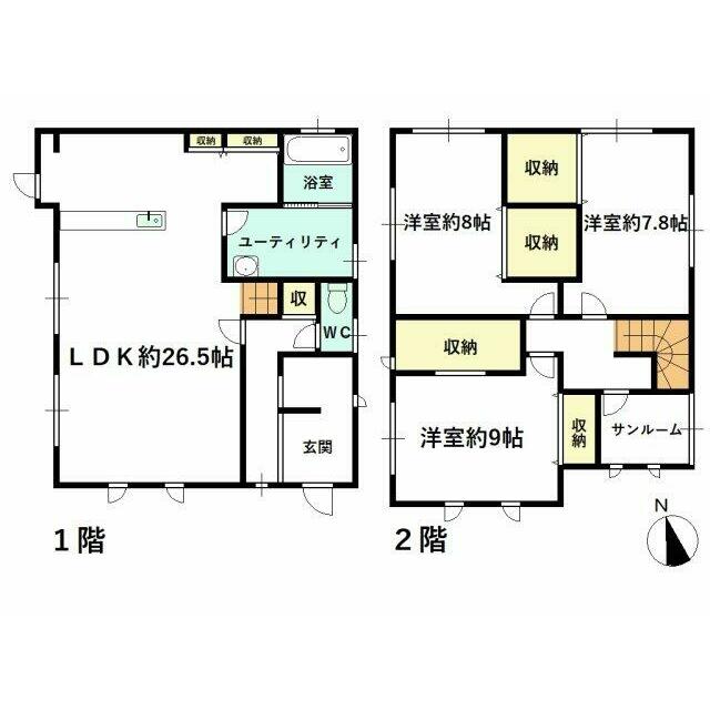 ファミリー向け3ＬＤＫ！