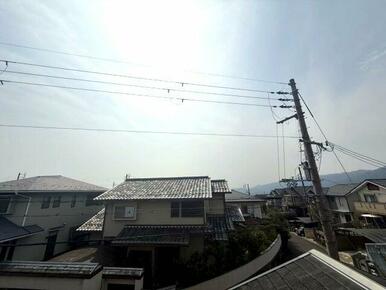 お部屋からの景色です