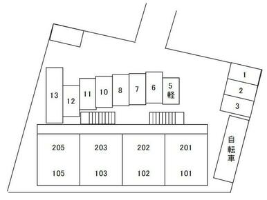 駐車場配置図