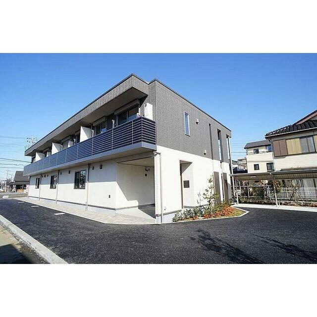 モダンな外観のシャーメゾン