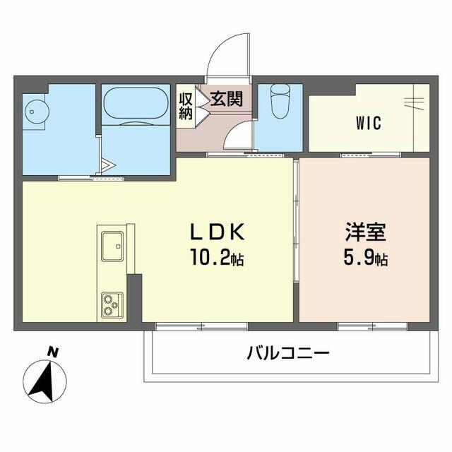 テラ・ナターレ　ＩＶ ００１０２ 1LDKの画像