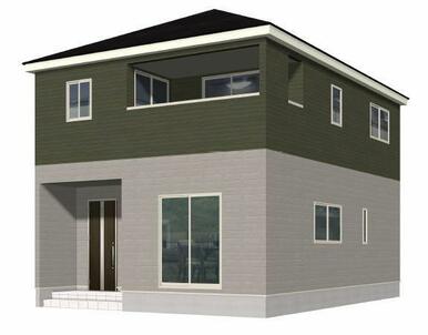 2号棟　外観パース