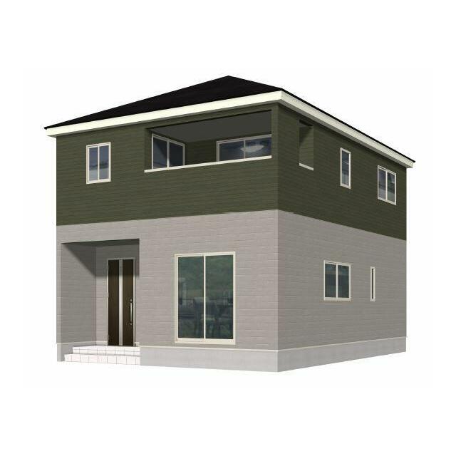 2号棟　外観パース