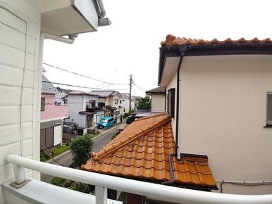 窓からの景色です♪