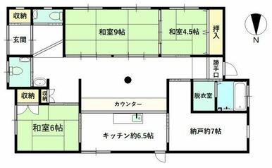 高岡駅南エリアの3DK+S！