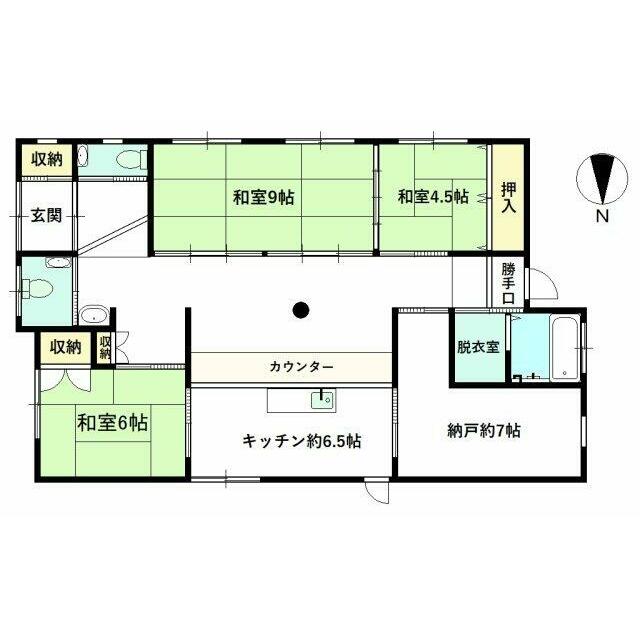 高岡駅南エリアの3DK+S！