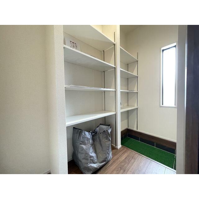 ものが多い人にとって収納力はやっぱり大事なチェックポイント（5号棟）
