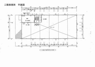 事務所２階平面図