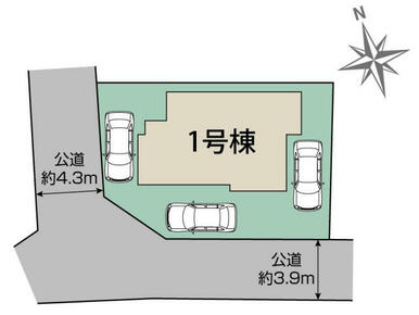 大和郡山市小泉町1棟 区画図