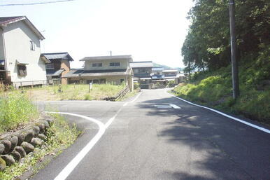 南西の道路