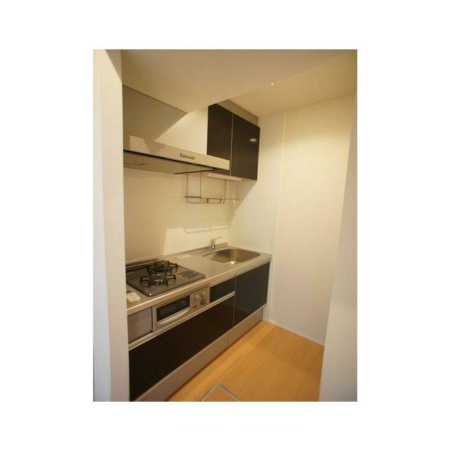 料理好きにはうれしい魚焼グリル付２口コンロシステムキッチン♪