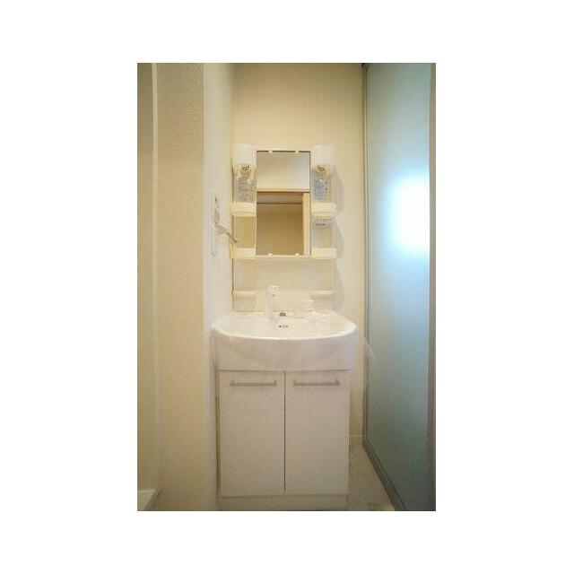 洗面所　洗髪洗面化粧台設置