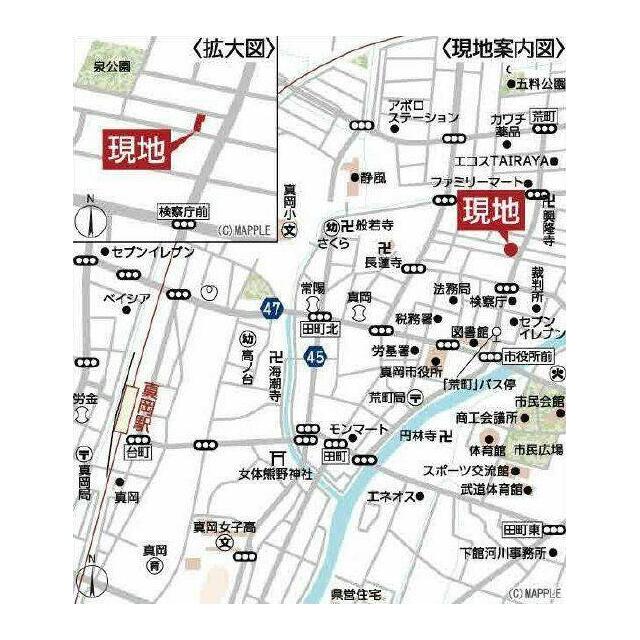現地案内図
