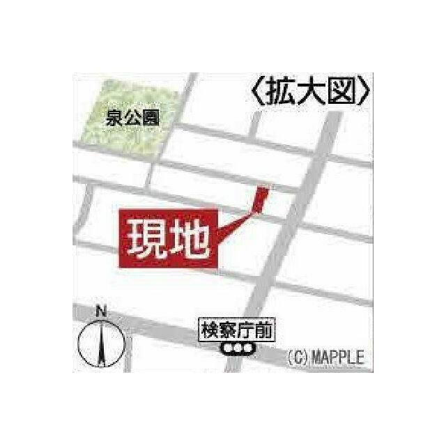現地案内図・拡大