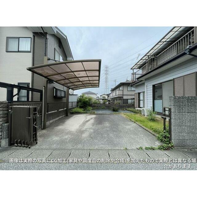 カースペース２台！並列駐車もできます♪