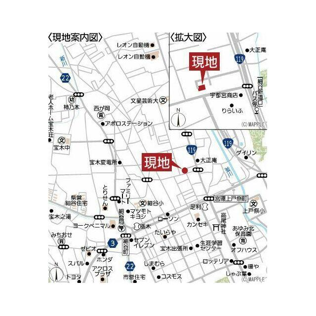 現地案内図
