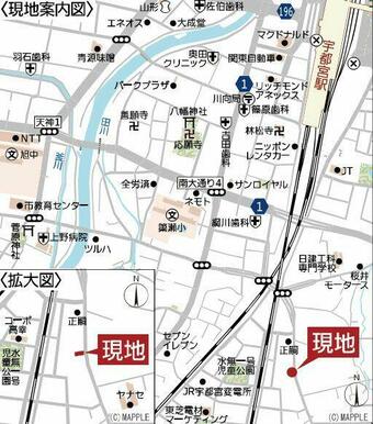 現地案内図