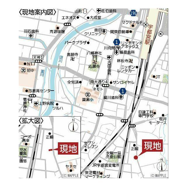 現地案内図