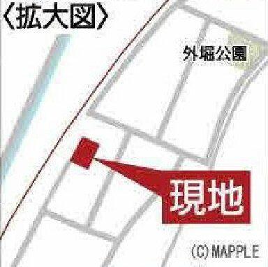 現地案内図・拡大
