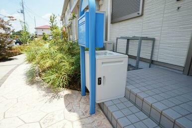 各戸に宅配ボックス設置
