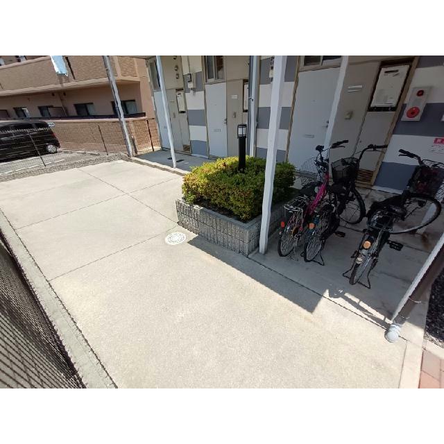 駐輪スペースです。