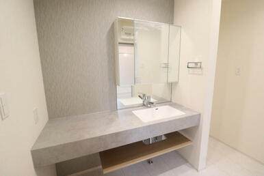 【(1)号棟 洗面化粧台】