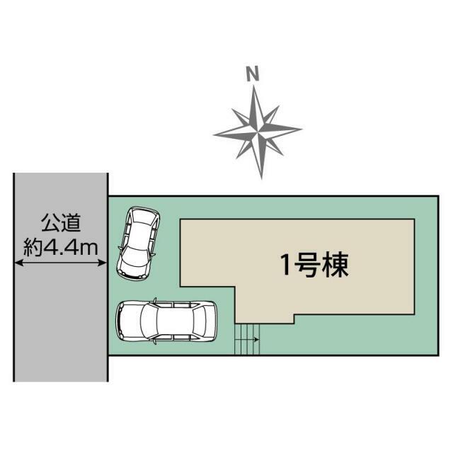 逗子市沼間5丁目1棟 区画図