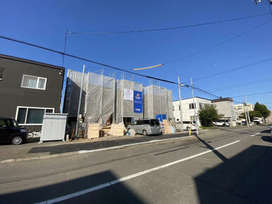 販売現地写真※樹木撤去・縁石切り下げ工事予定