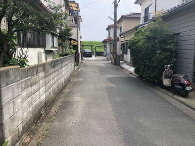 前面道路