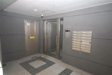 集合ポスト　オートロック