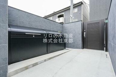 蓋つきゴミ置き場有☆衛生的です♪