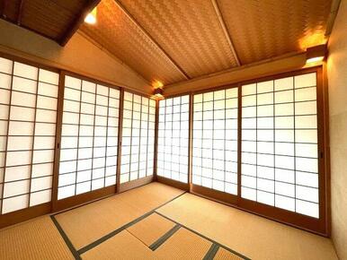 障子を閉めれば和の空間