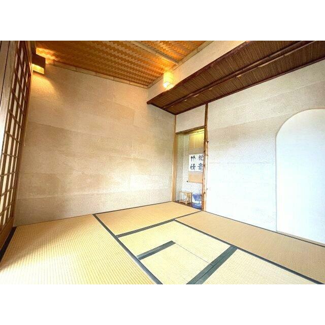 売主こだわりの茶室