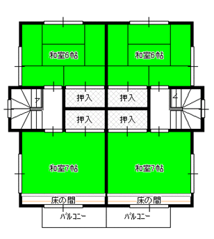 左側　２Ｆ間取り