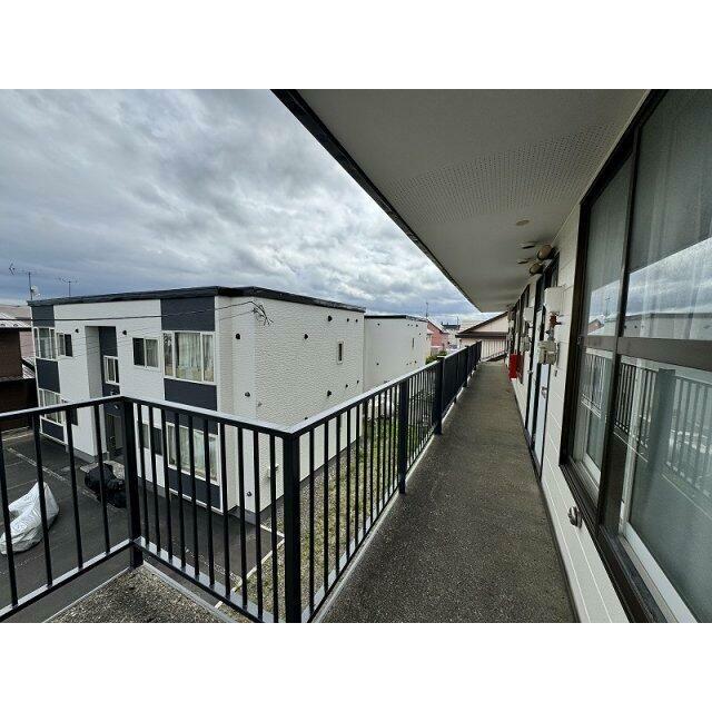 鉄骨も塗装済み